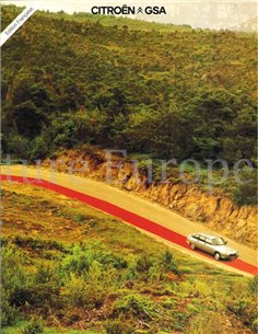 1980 CITROËN GSA BROCHURE FRANS