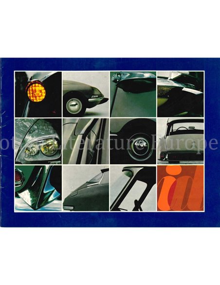 1968 CITROEN ID 19 PROSPEKT FRANZÖSISCH