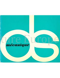 1963 CITROEN DS 19 MECHANIQUE OWNERS MANUAL FRENCH