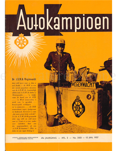 1957 AUTOKAMPIOEN MAGAZINE 2 NEDERLANDS