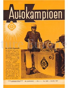 1957 AUTOKAMPIOEN MAGAZINE 4 NEDERLANDS