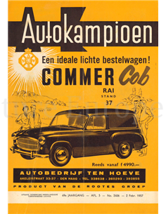 1957 AUTOKAMPIOEN MAGAZINE 5 NEDERLANDS