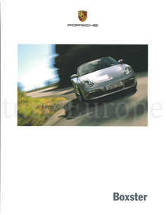 2008 PORSCHE BOXSTER HARDBACK BROCHURE DUTCH