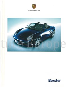 2006 PORSCHE BOXSTER HARDCOVER BROCHURE NEDERLANDS