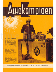 1957 AUTOKAMPIOEN MAGAZIN 10 NIEDERLÄNDISCH