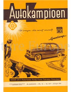 1957 AUTOKAMPIOEN MAGAZIN 16 NIEDERLÄNDISCH