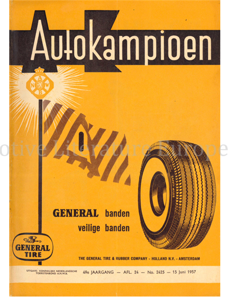 1957 AUTOKAMPIOEN MAGAZIN 23 NIEDERLÄNDISCH