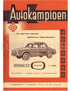 1957 AUTOKAMPIOEN MAGAZINE 25 NEDERLANDS