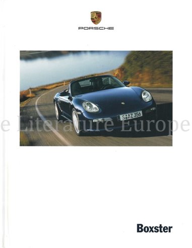 2007 PORSCHE BOXSTER HARDCOVER BROCHURE DUITS