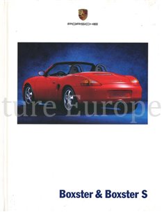 2000 PORSCHE BOXSTER HARDBACK BROCHURE GERMAN