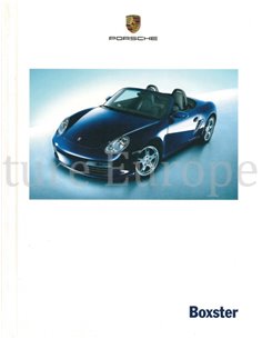 2006 PORSCHE BOXSTER HARDCOVER BROCHURE DUITS
