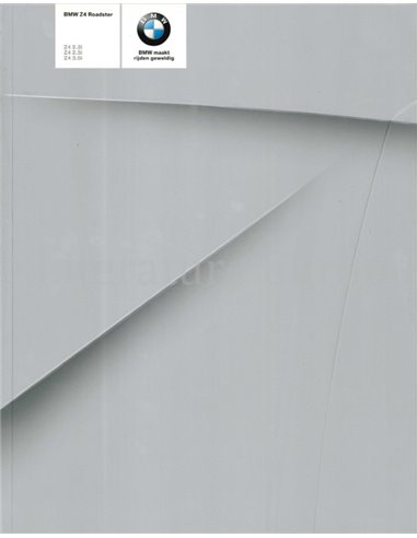 2003 BMW Z4 ROADSTER BROCHURE NEDERLANDS