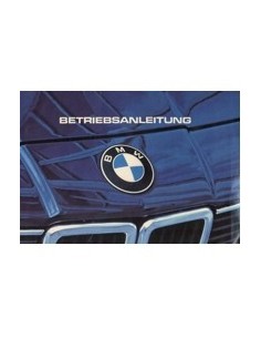 1983 BMW 7 SERIE INSTRUCTIEBOEKJE DUITS