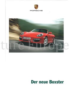 2010 PORSCHE BOXSTER HARDCOVER PROSPEKT DEUTSCH