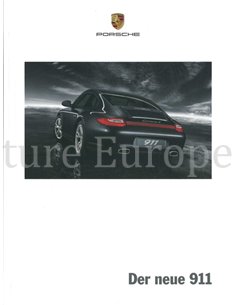 2008 PORSCHE 911 CARRERA HARDBACK BROCHURE GERMAN