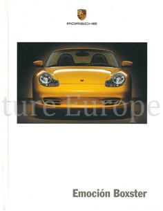 2004 PORSCHE BOXSTER HARDCOVER BROCHURE SPAANS