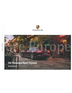2020 PORSCHE PANAMERA SPORT TURISMO HARDBACK BROCHURE GERMAN