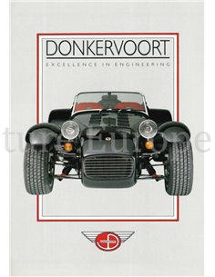 1990 DONKERVOORT S8A BROCHURE GERMAN