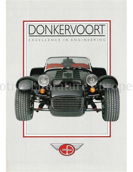 1990 DONKERVOORT S8A PROSPEKT DEUTSCH