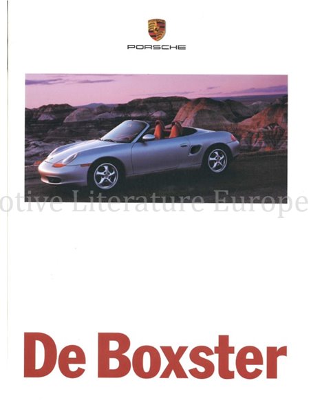 1997 PORSCHE BOXSTER BROCHURE NEDERLANDS