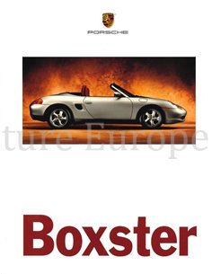 1997 PORSCHE BOXSTER PROSPEKT ENGLISCH (USA)