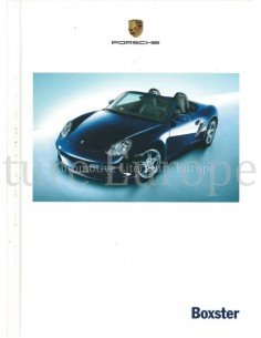 2006 PORSCHE BOXSTER HARDCOVER BROCHURE SPAANS