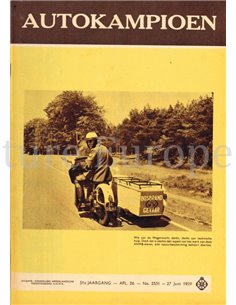 1959 AUTOKAMPIOEN MAGAZIN 26 NIEDERLÄNDISCH