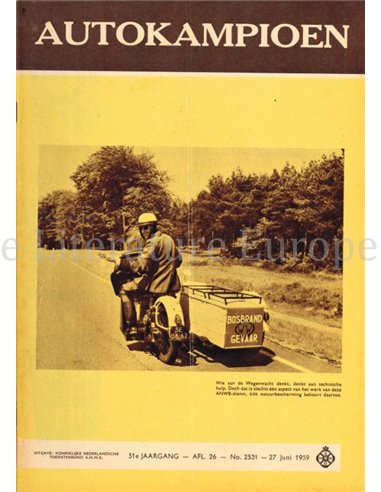 1959 AUTOKAMPIOEN MAGAZINE 26 NEDERLANDS