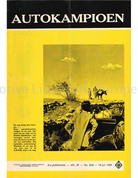 1959 AUTOKAMPIOEN MAGAZINE 29 NEDERLANDS