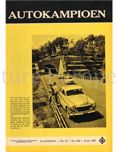 1959 AUTOKAMPIOEN MAGAZIN 30 NIEDERLÄNDISCH