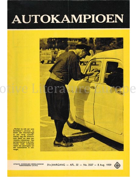 1959 AUTOKAMPIOEN MAGAZIN 32 NIEDERLÄNDISCH