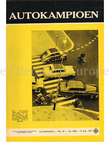 1959 AUTOKAMPIOEN MAGAZINE 33 DUTCH