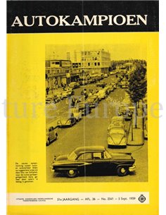 1959 AUTOKAMPIOEN MAGAZIN 36 NIEDERLÄNDISCH