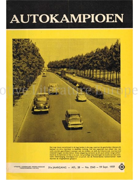 1959 AUTOKAMPIOEN MAGAZINE 38 NEDERLANDS