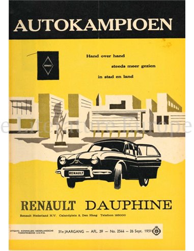 1959 AUTOKAMPIOEN MAGAZINE 39 DUTCH