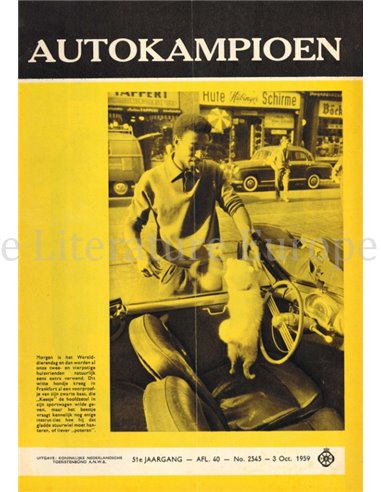 1959 AUTOKAMPIOEN MAGAZINE 40 NEDERLANDS