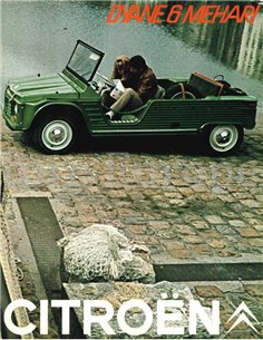 1968 CITROEN DYANE 6 MEHARI BROCHURE NEDERLANDS
