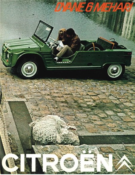 1968 CITROEN DYANE 6 MEHARI BROCHURE NEDERLANDS