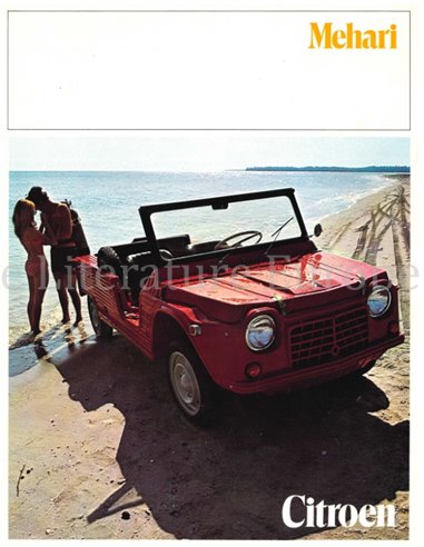 1970 CITROËN MEHARI BROCHURE ENGLISH (US)