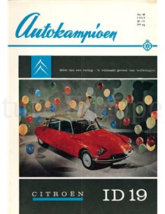 1959 AUTOKAMPIOEN MAGAZINE 48 DUTCH