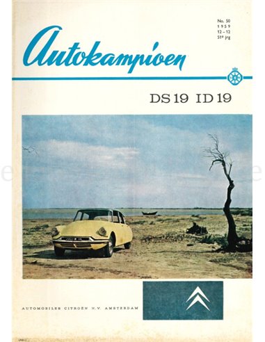 1959 AUTOKAMPIOEN MAGAZINE 50 DUTCH