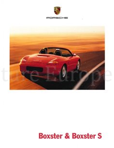 2002 PORSCHE BOXSTER & BOXSTER S PROSPEKT ENGLISCH (USA)