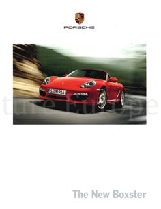 2008 PORSCHE BOXSTER & BOXSTER S BROCHURE ENGLISH (US)