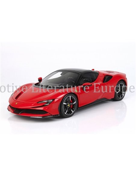 2020 FERRARI SF90 SPIDER ROSSO CORSA 322 BBR MODELCAR 1/80