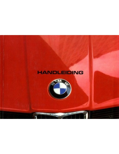 1981 BMW 3 SERIE INSTRUCTIEBOEKJE NEDERLANDS
