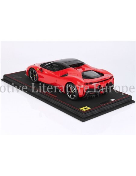 2020 FERRARI SF90 SPIDER ROSSO CORSA 322 BBR MODELAUTO 1/80