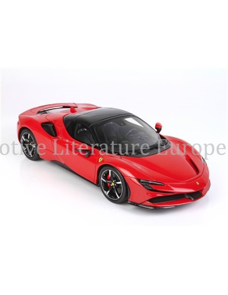 2020 FERRARI SF90 SPIDER ROSSO CORSA 322 BBR MODELAUTO 1/80