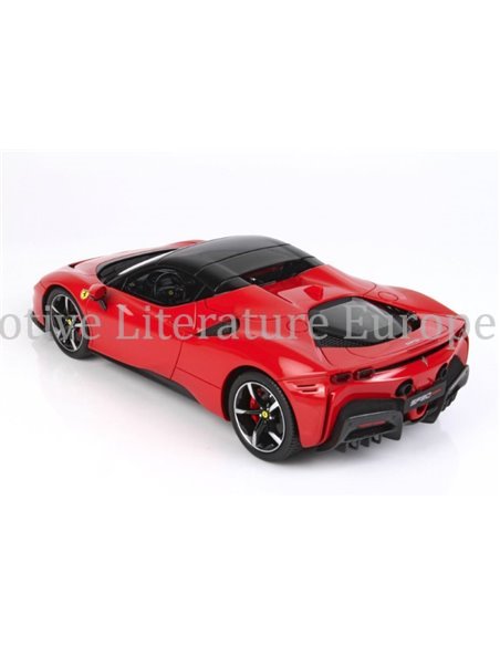 2020 FERRARI SF90 SPIDER ROSSO CORSA 322 BBR MODELCAR 1/80