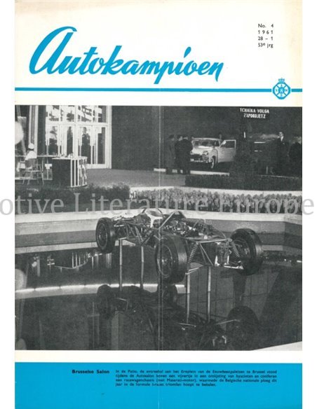 1961 AUTOKAMPIOEN MAGAZIN 04 NIEDERLÄNDISCH