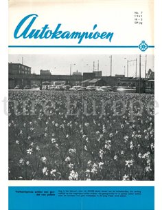 1961 AUTOKAMPIOEN MAGAZINE 07 NEDERLANDS